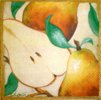 008 Äpfel - 3 lagig - ppd Künstler